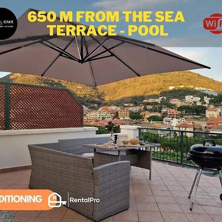 650 Metri Dal Mare - Wifi - Terrazzo - Piscina - A/c
